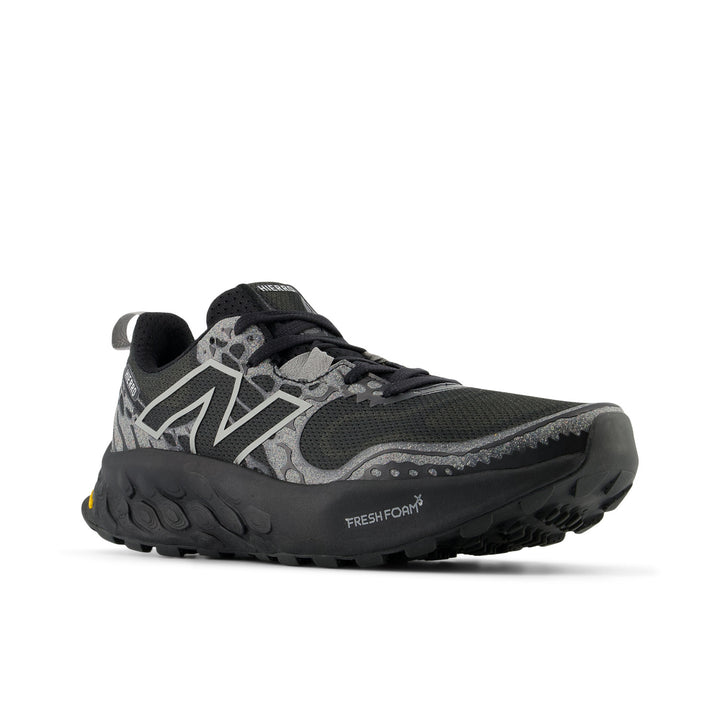 Men's New Balance Fresh Foam X Hierro v8 Color: Black with Shadow Grey  7