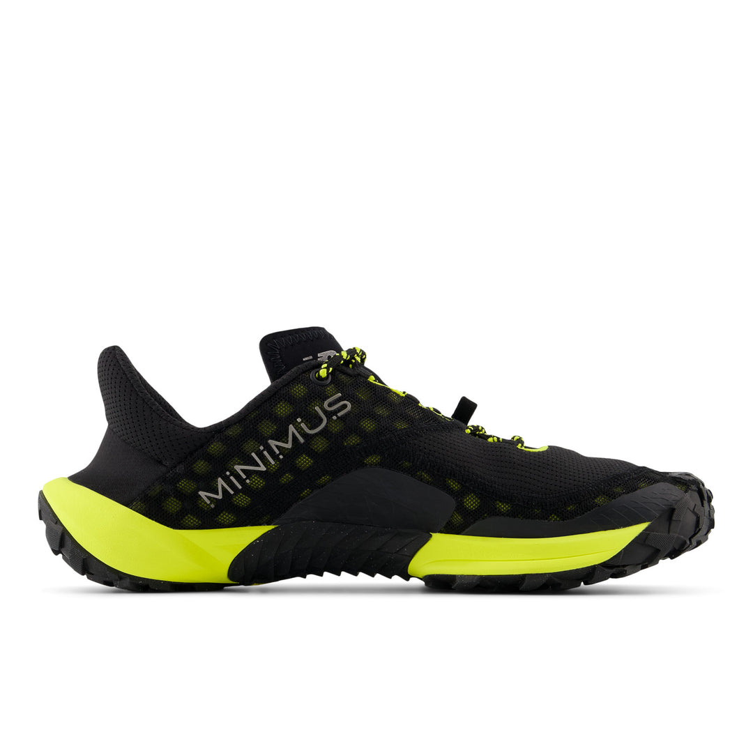 Men's New Balance Minimus Trail Color: Black/Firefly 12