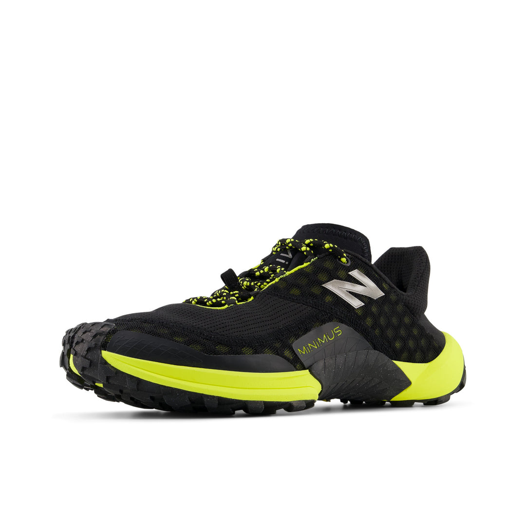 Men's New Balance Minimus Trail Color: Black/Firefly 8