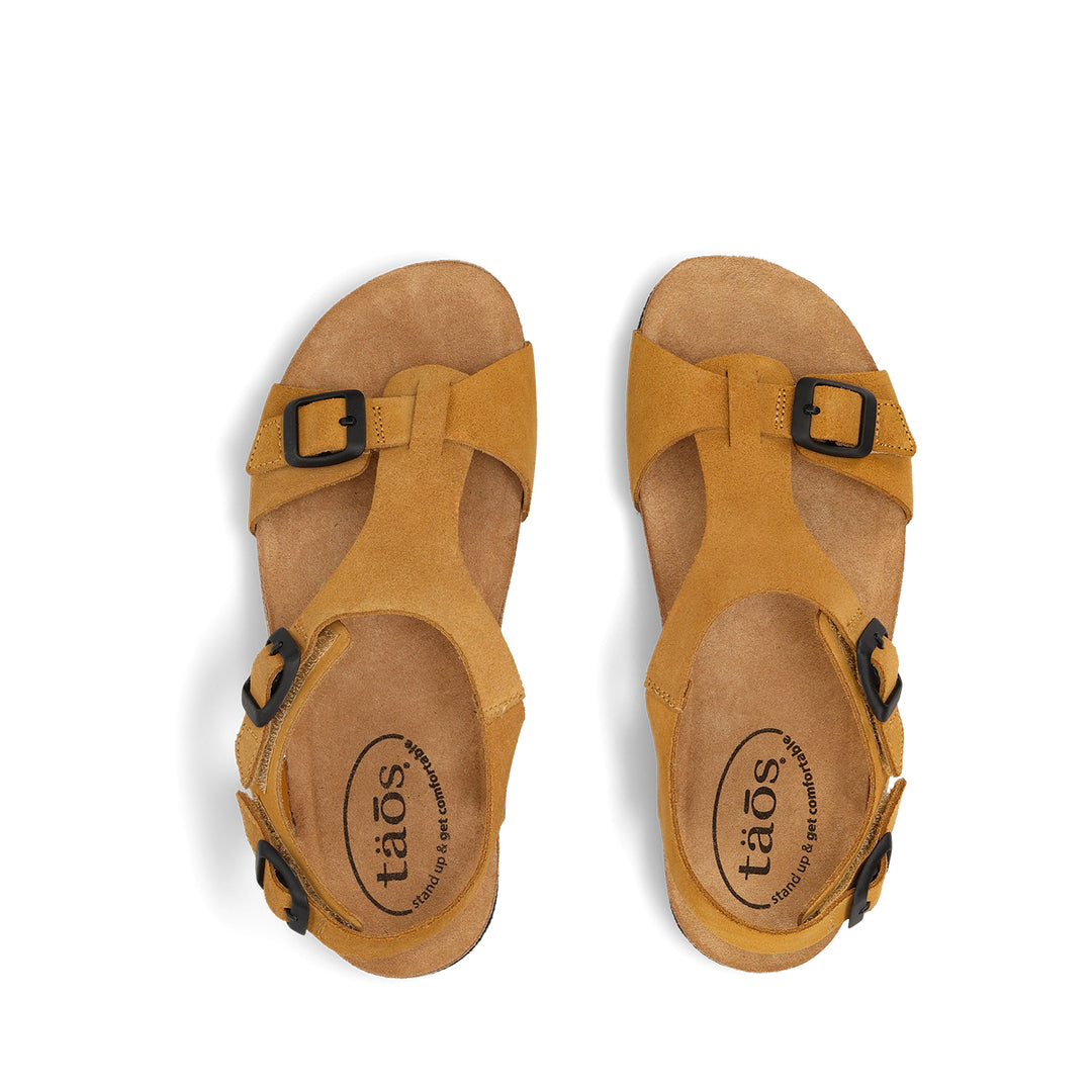 Women's Taos MVP Sandal Color: Maize 5