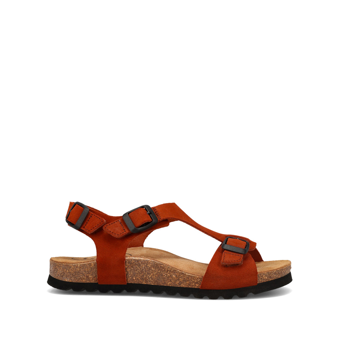 Women's Taos MVP Sandal Color: Rust 2