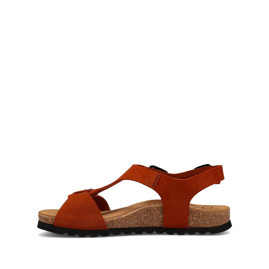 Women's Taos MVP Sandal Color: Rust 3