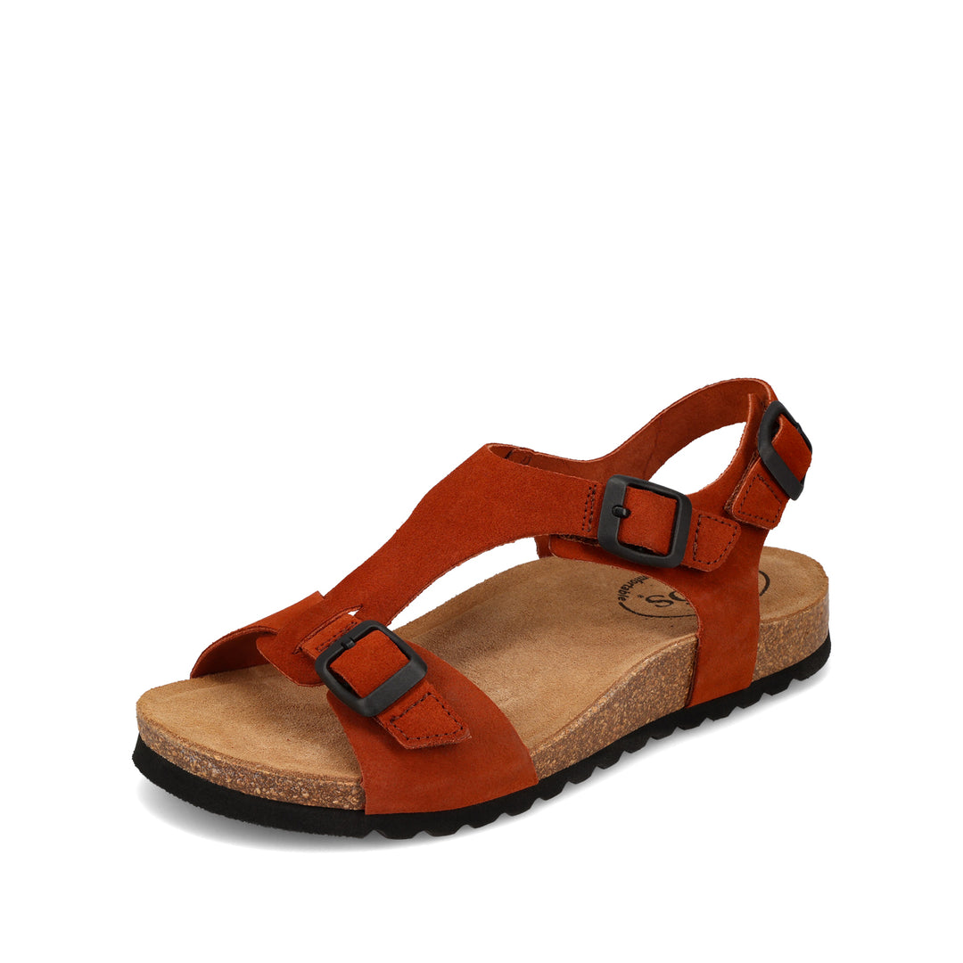 Women's Taos MVP Sandal Color: Rust 7