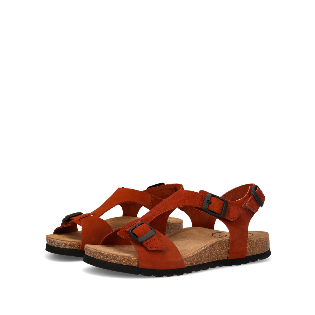 Women's Taos MVP Sandal Color: Rust 8