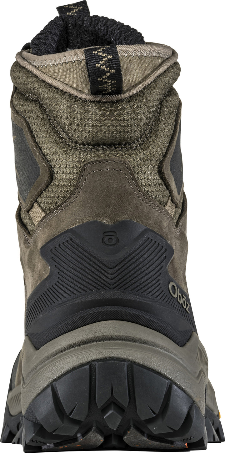 Men's Oboz Bangtail Mid Insulated Waterproof Color: Sediment 