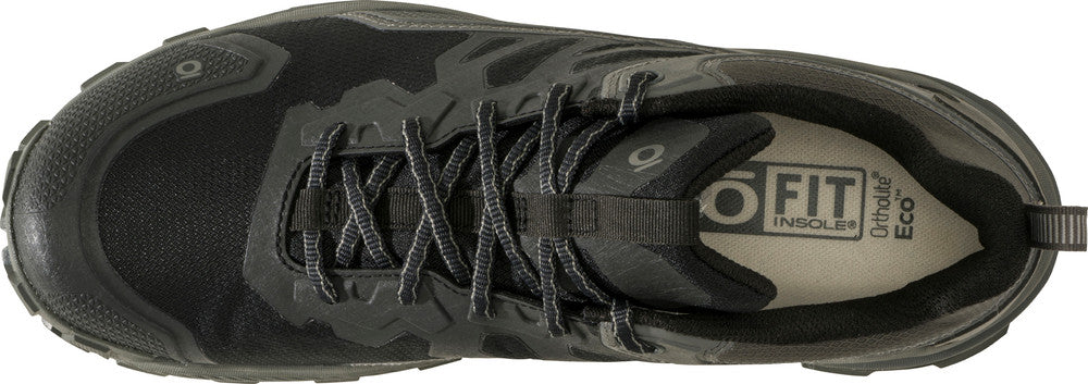 Men's Oboz Katabatic Low Waterproof Color: Charcoal  3