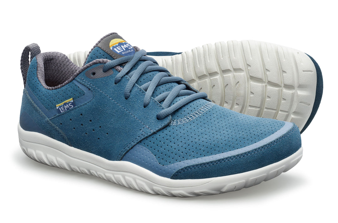 Unisex Lems Primal Zen Suede Color: Ocean  2