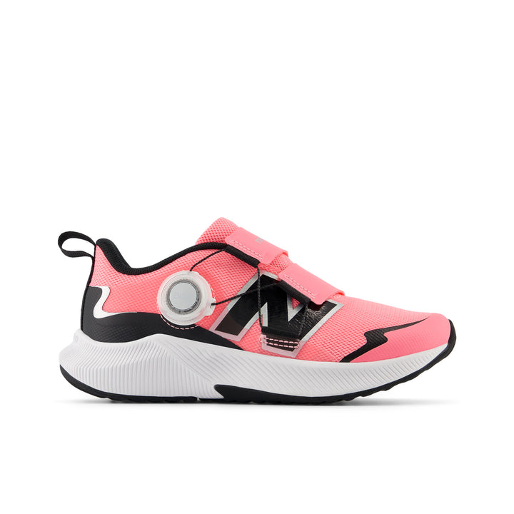 Little Kid's New Balance DynaSoft Reveal v4 BOA Color: Ultra Pink with Black 1