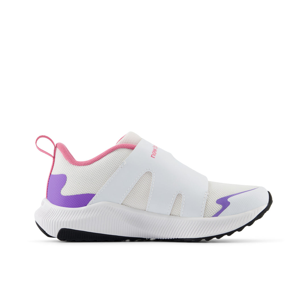 Little Kid's New Balance DynaSoft Reveal v4 BOA Color: White Violet Crush 7