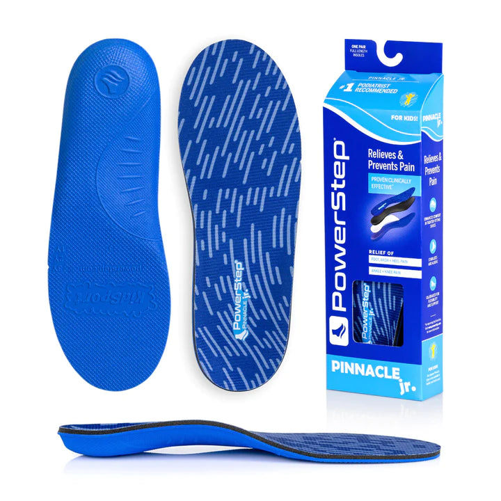 PowerStep Pinnacle Junior Insoles | Children's Pain Relief Shoe Insert