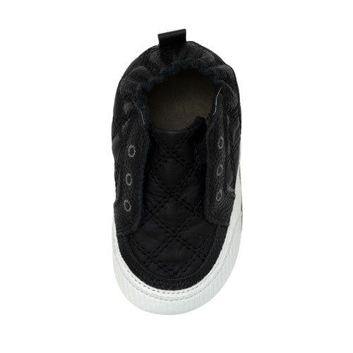 Robeez Stylish Steve Quilted Soft Soles Color: Black 