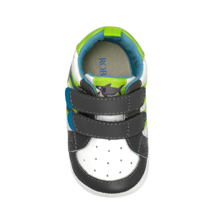 Robeez Brooks First Kicks Color: Charcoal  2