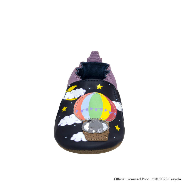 Robeez Crayola Rise Above Soft Soles Color: Navy  5