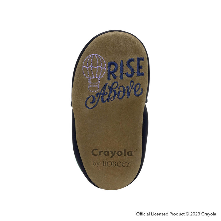 Robeez Crayola Rise Above Soft Soles Color: Navy  3