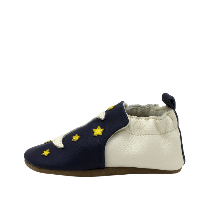 Robeez Shine Bright Soft Soles Color: Navy  6