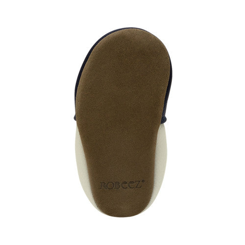 Robeez Shine Bright Soft Soles Color: Navy  3