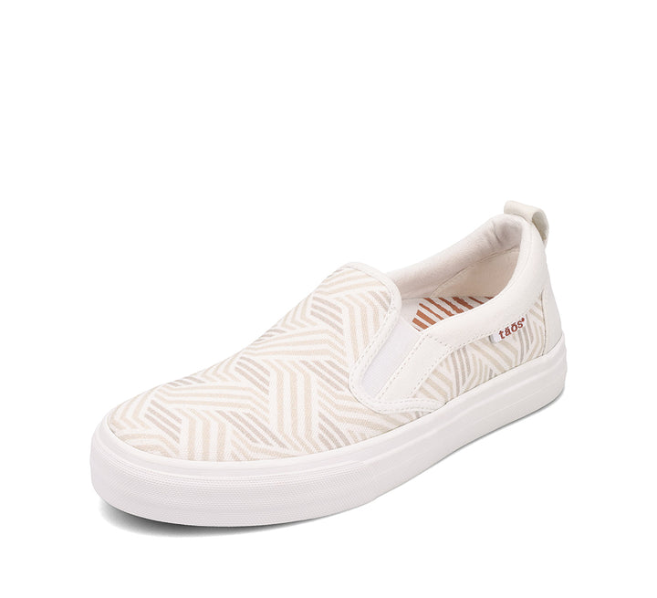 Women's Taos Rubber Soul Color: Geo Print White Multi 7