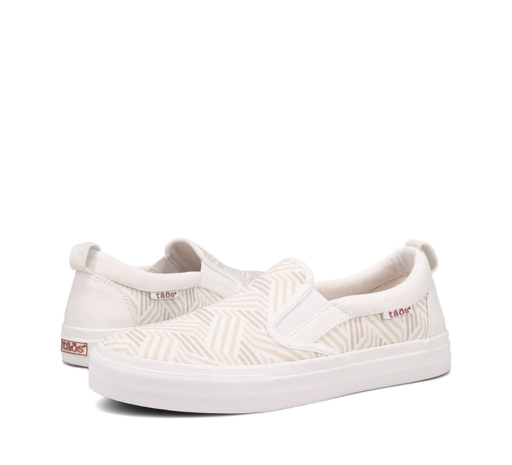 Women's Taos Rubber Soul Color: Geo Print White Multi 8