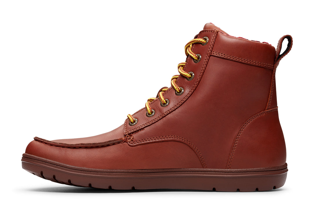 Unisex Lems Boulder Boot Leather Color: Russet  3