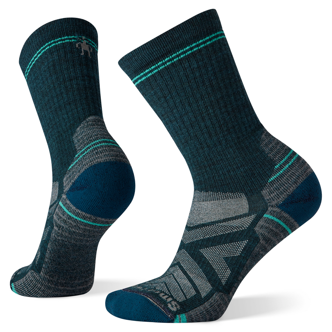 Women's Smartwool Hike Crew Socks Color: Twilight Blue 