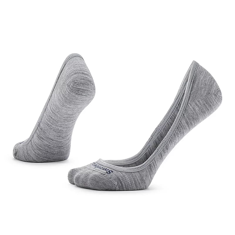Smartwool Everyday Low Cut No Show Socks Zero Cushion Color: Light Gray 1