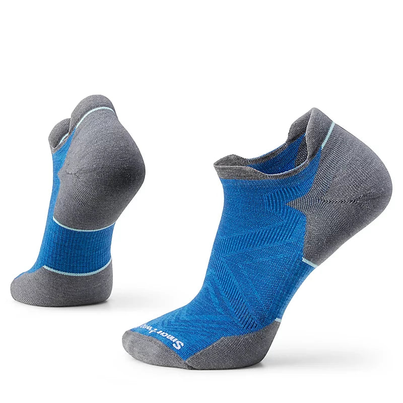 Smartwool Run Low Ankle Socks Targeted Cushion Color: Laguna Blue
