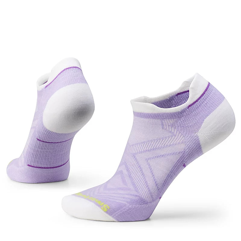 Women's Smartwool Run Low Ankle Socks Zero Cushion Color: Ultra Violet