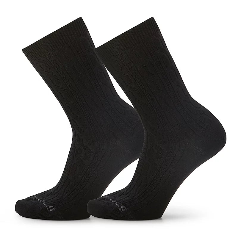 Smartwool Everyday Cable Crew 2 Pack Socks Color: Black 