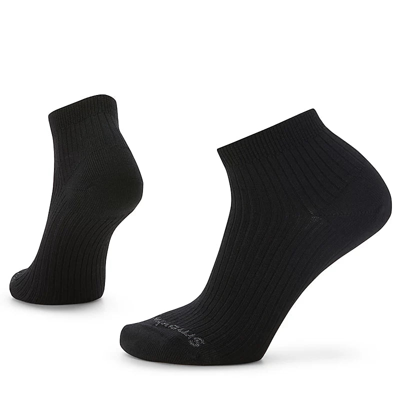Smartwool Everyday Texture Zero Cushion Ankle Socks Color: Black 