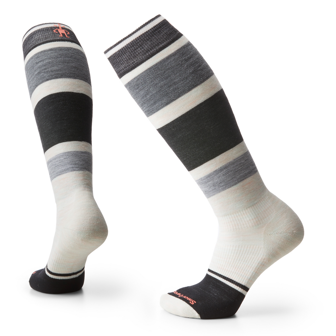 Women's Smartwool Snowboard Over the Calf Socks Color: Moonbeam 