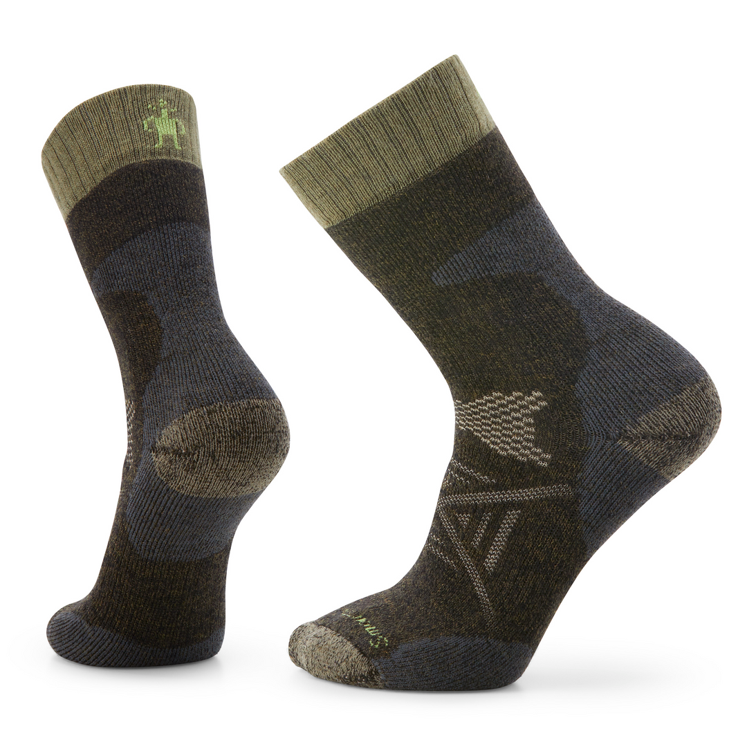 Smartwool Hunt Tall Crew Socks Color: Military Olive