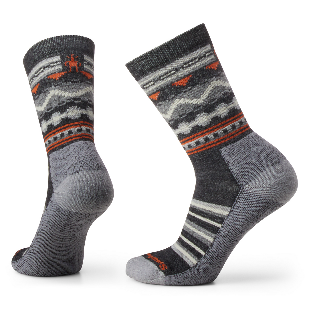 Smartwool Everyday Hudson Trail Crew Socks Color: Charcoal 