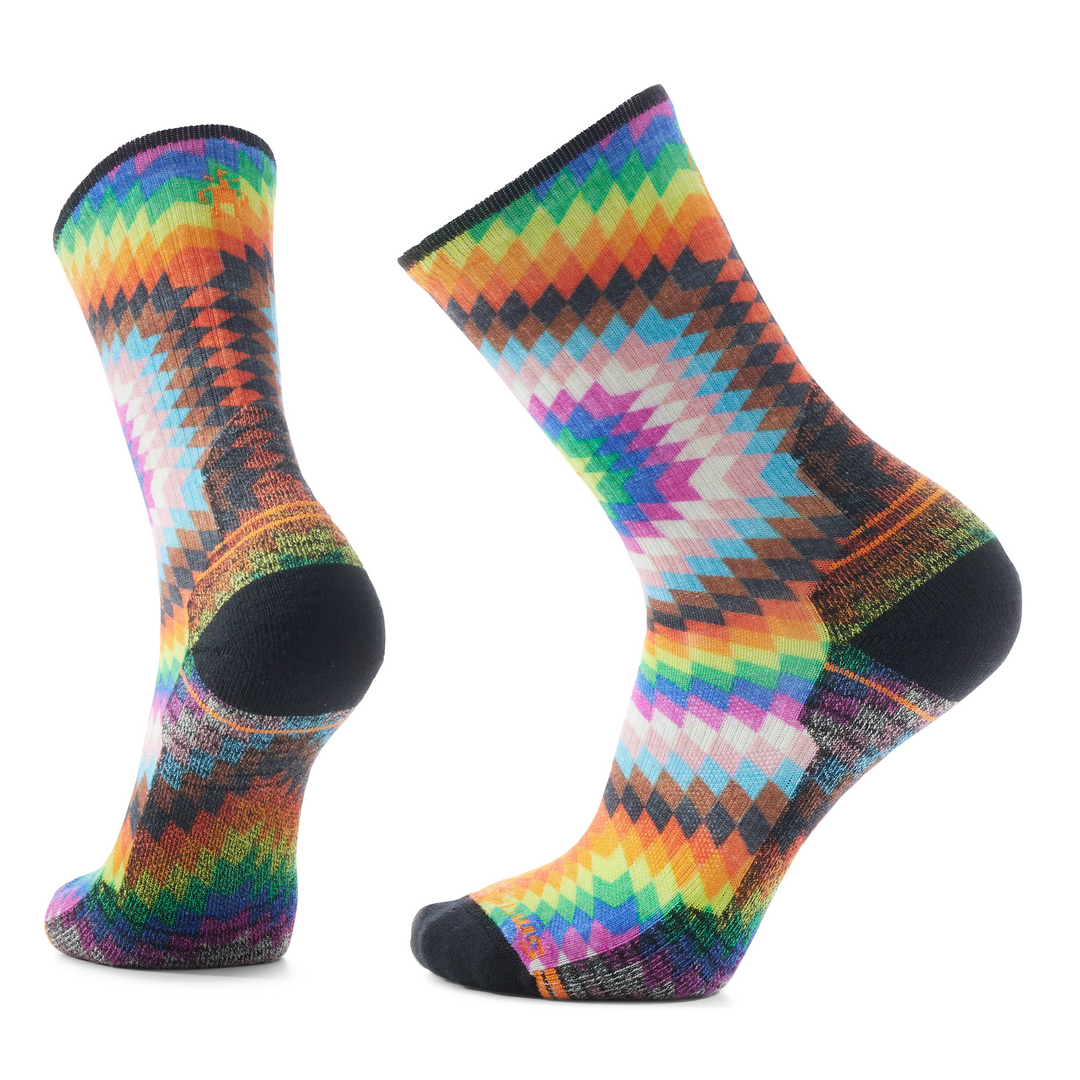 Smartwool Hike Love Lives Here Print Crew Socks Color: Multi Color