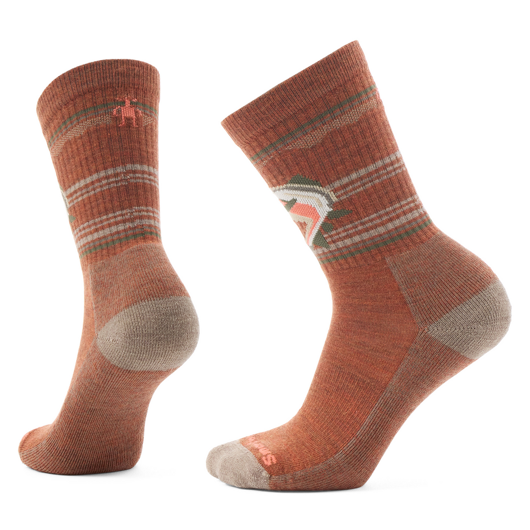 Smartwool Everyday Lifestyle Hookset Crew Socks Color: Picante 
