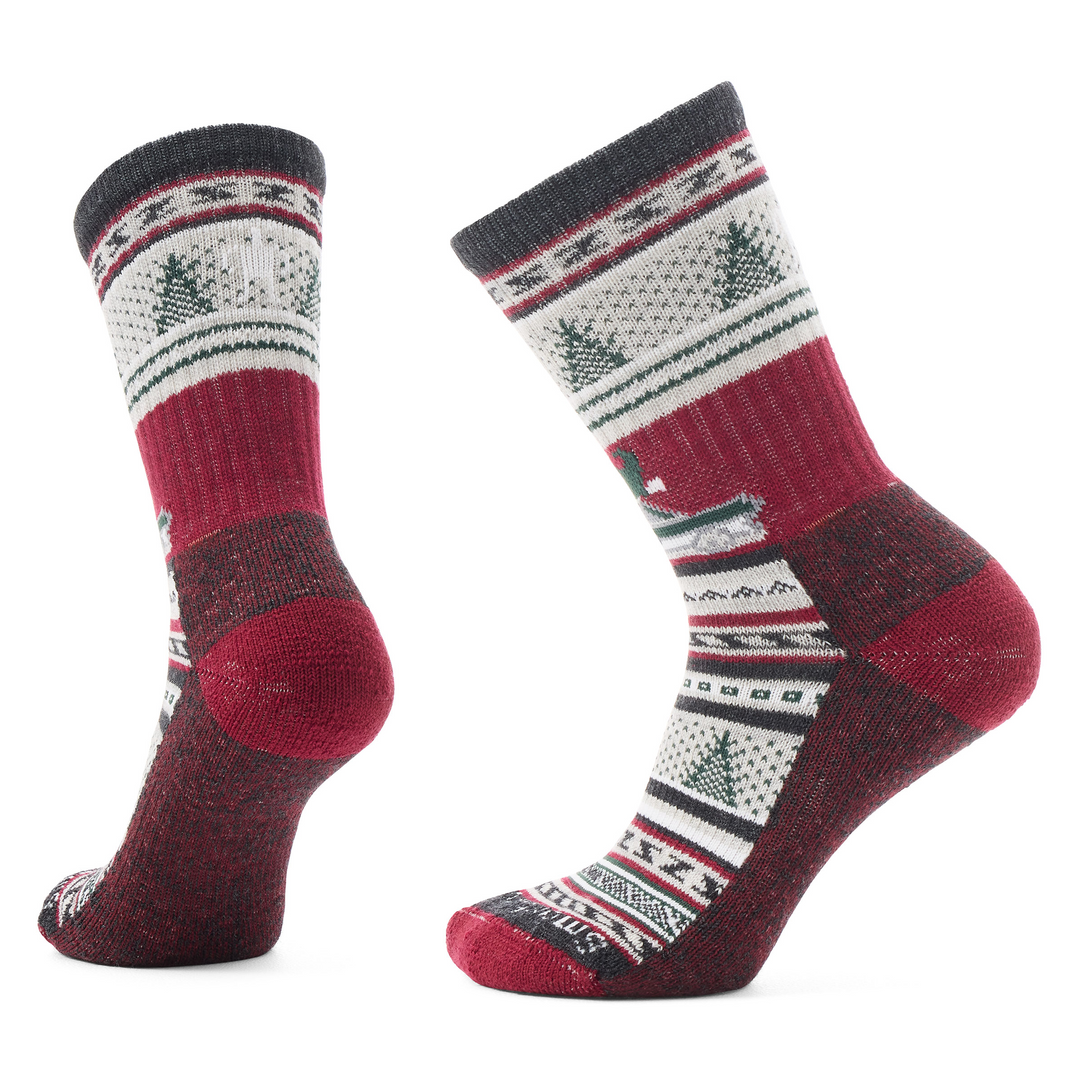 Smartwool Everyday Cozy Say It Ain't Snow Crew Socks Color: Charcoal 