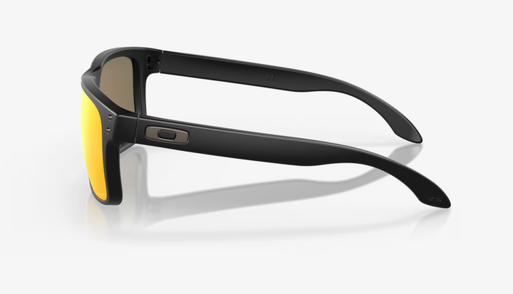 Oakley Holbrook Color: Prizm Ruby Lenses, Matte Black Frame  5