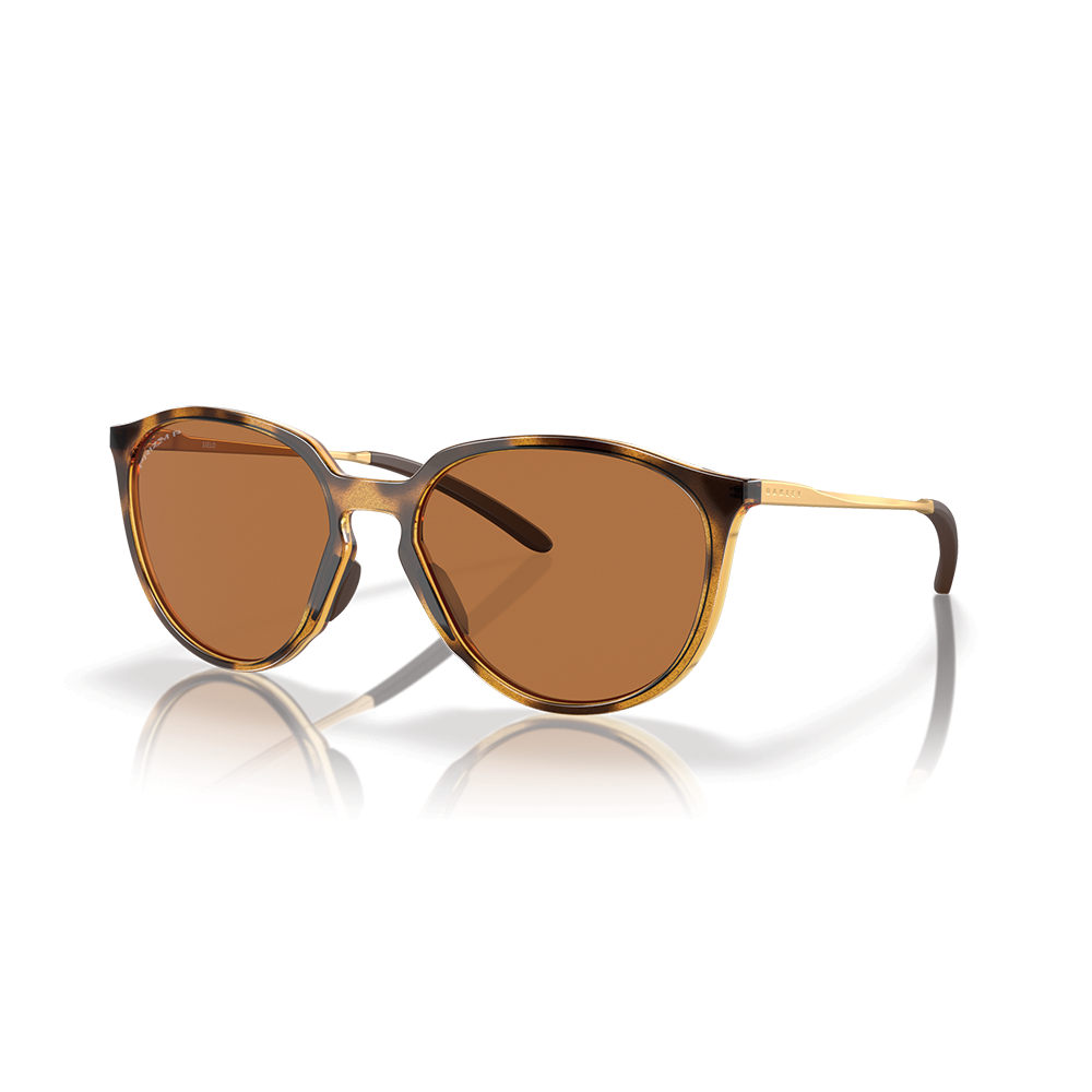 Oakley Sielo Color: Prizm Bronze Polarized Lenses, Polished Brown Tortoise Frame  1