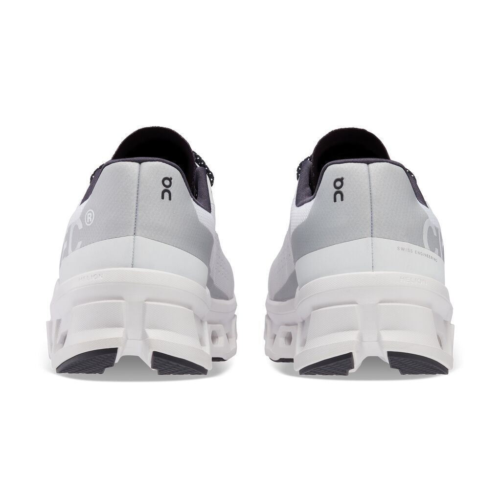 Men's On-Running Cloudmonster Color: All White 3