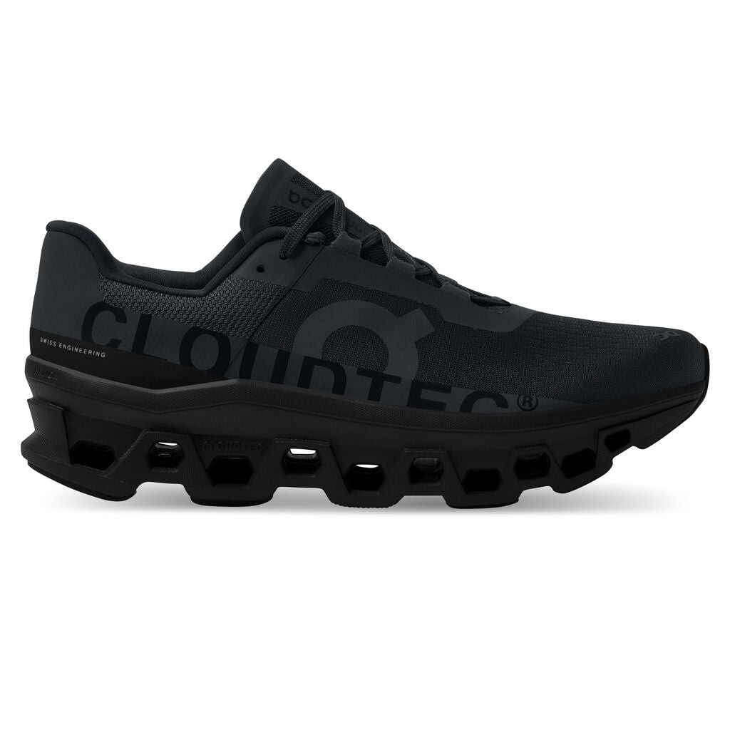 Men's On-Running Cloudmonster Color: All | Black