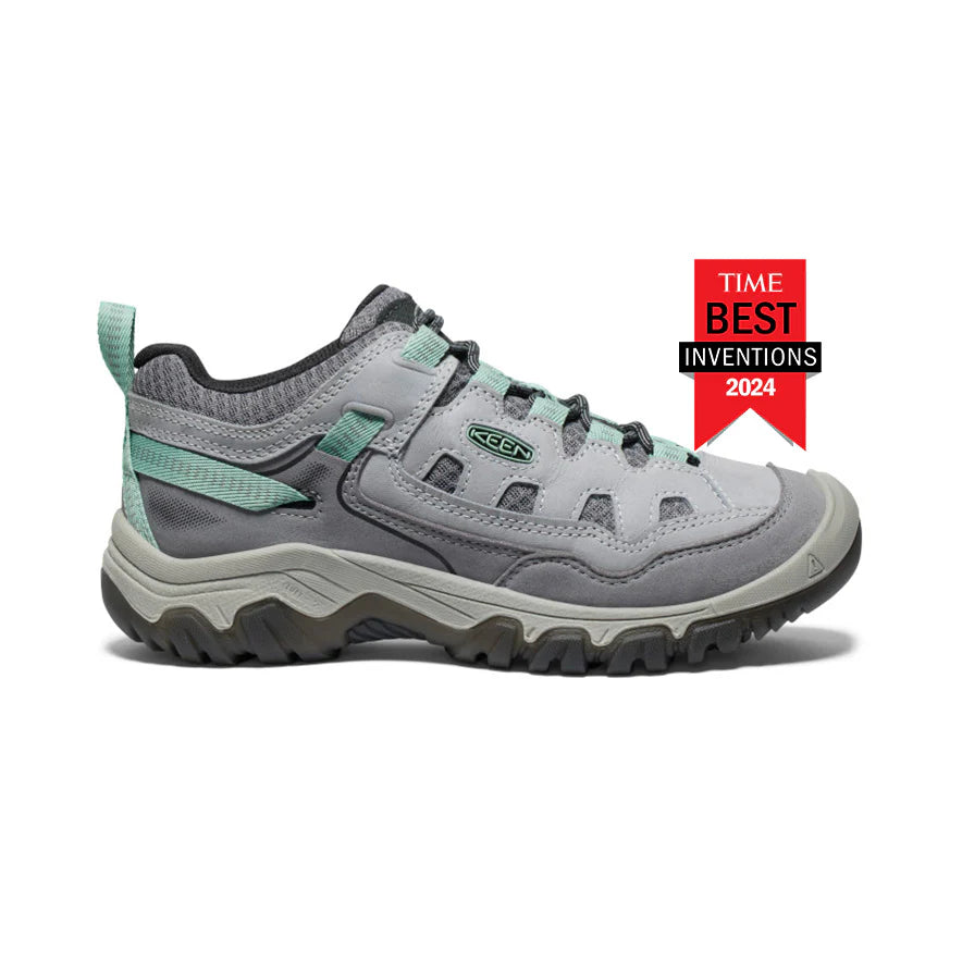 Women's Keen Targhee IV Vented Hiking shoe Color: Alloy/ Granite Green  2