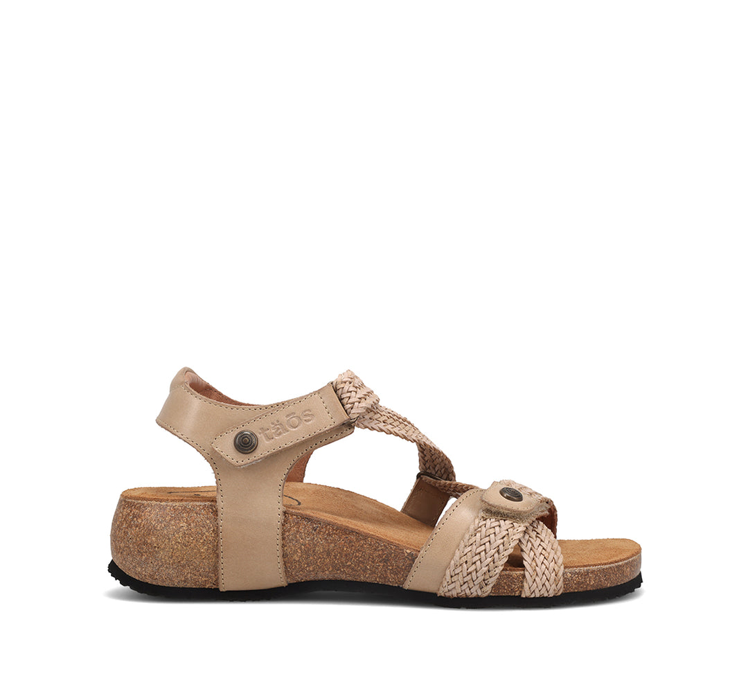 Women's Taos Trulie Color: Stone (WIDE WIDTH) 2