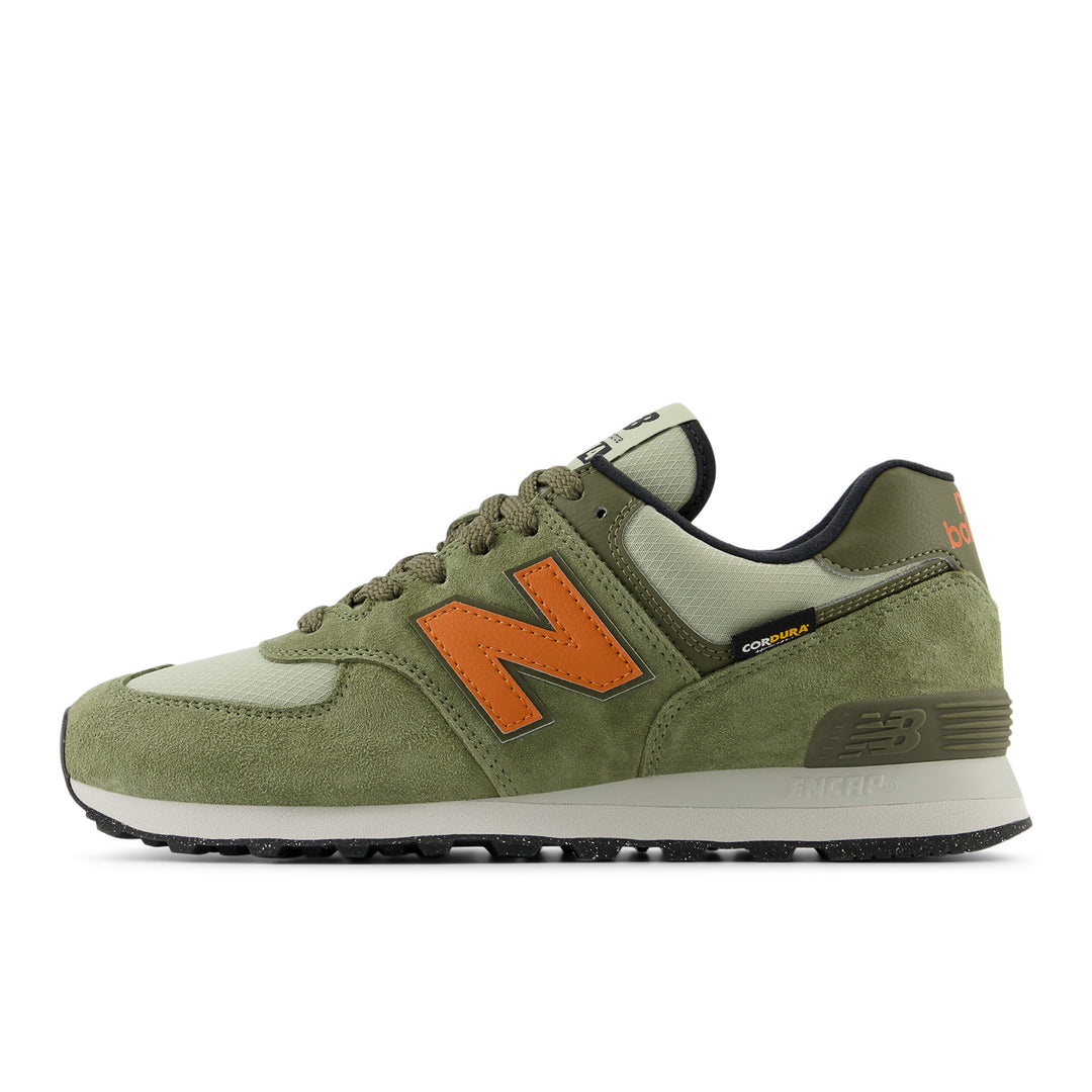 Unisex New Balance 574 Color: Dark Olivine Clay 7