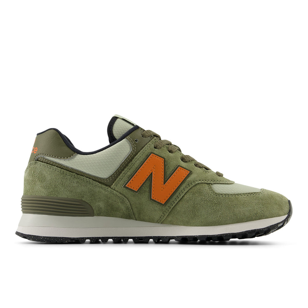 Unisex New Balance 574 Color: Dark Olivine Clay 15