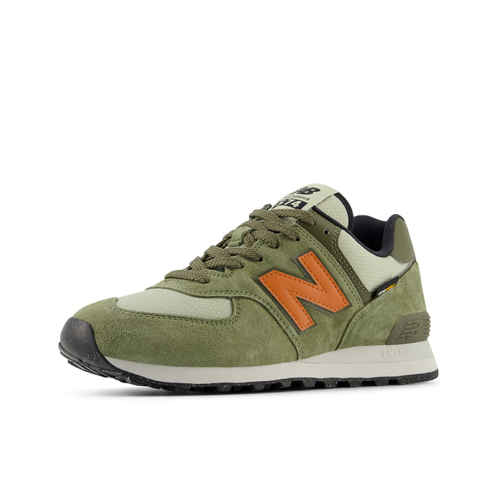 Unisex New Balance 574 Color: Dark Olivine Clay 8