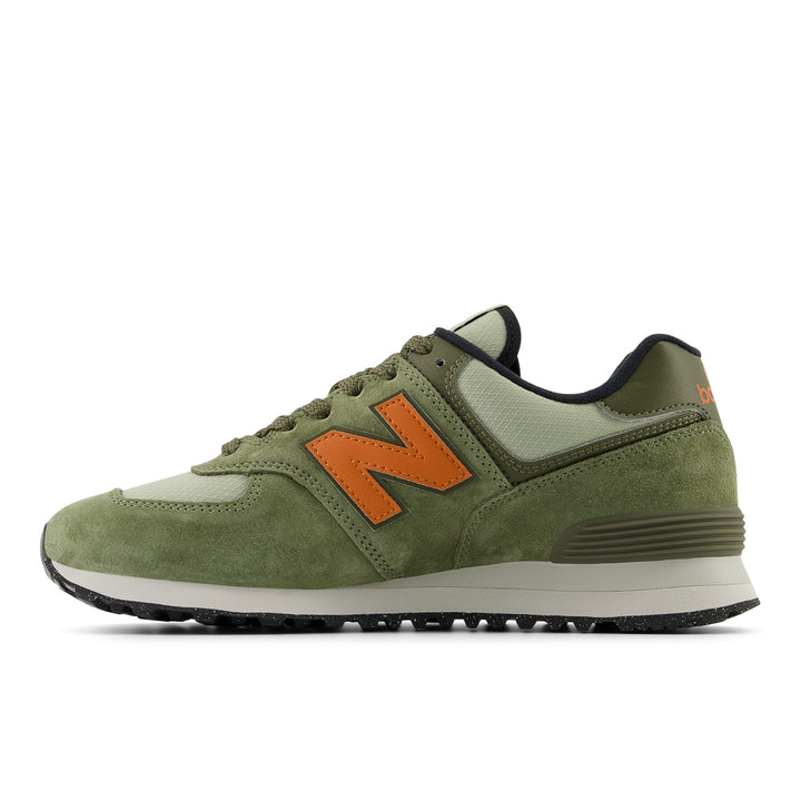 Unisex New Balance 574 Color: Dark Olivine Clay 2