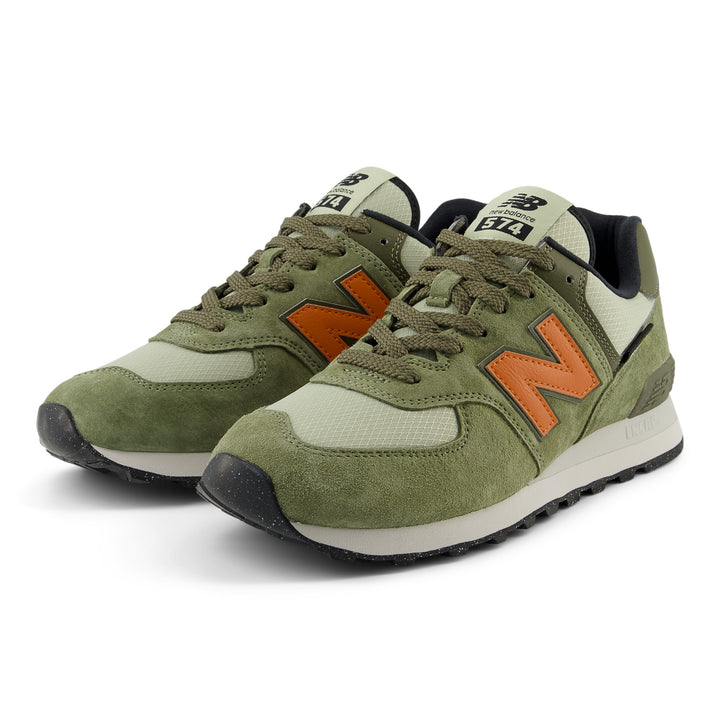 Unisex New Balance 574 Color: Dark Olivine Clay 10