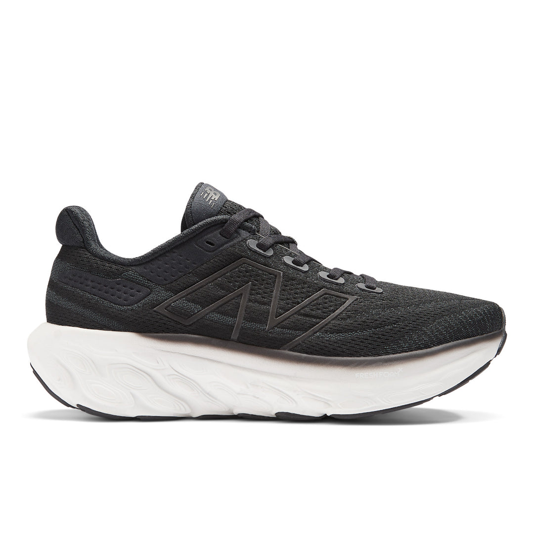 Women's New Balance Fresh Foam X 1080v13 Color: Black with White
 1