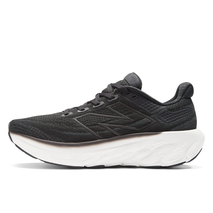 Women's New Balance Fresh Foam X 1080v13 Color: Black with White
 4