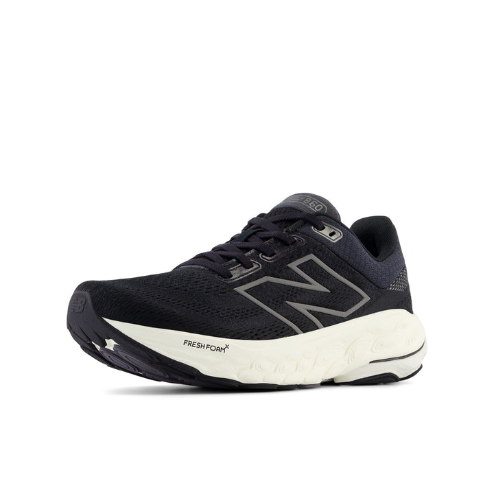 Women's New Balance Fresh Foam X 860v14 Color: Black with Phantom and Angora  8