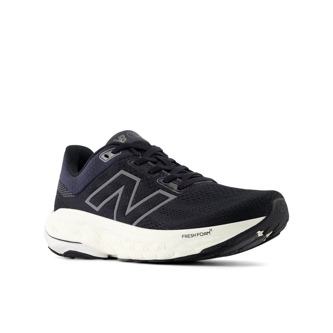 Women's New Balance Fresh Foam X 860v14 Color: Black with Phantom and Angora  4